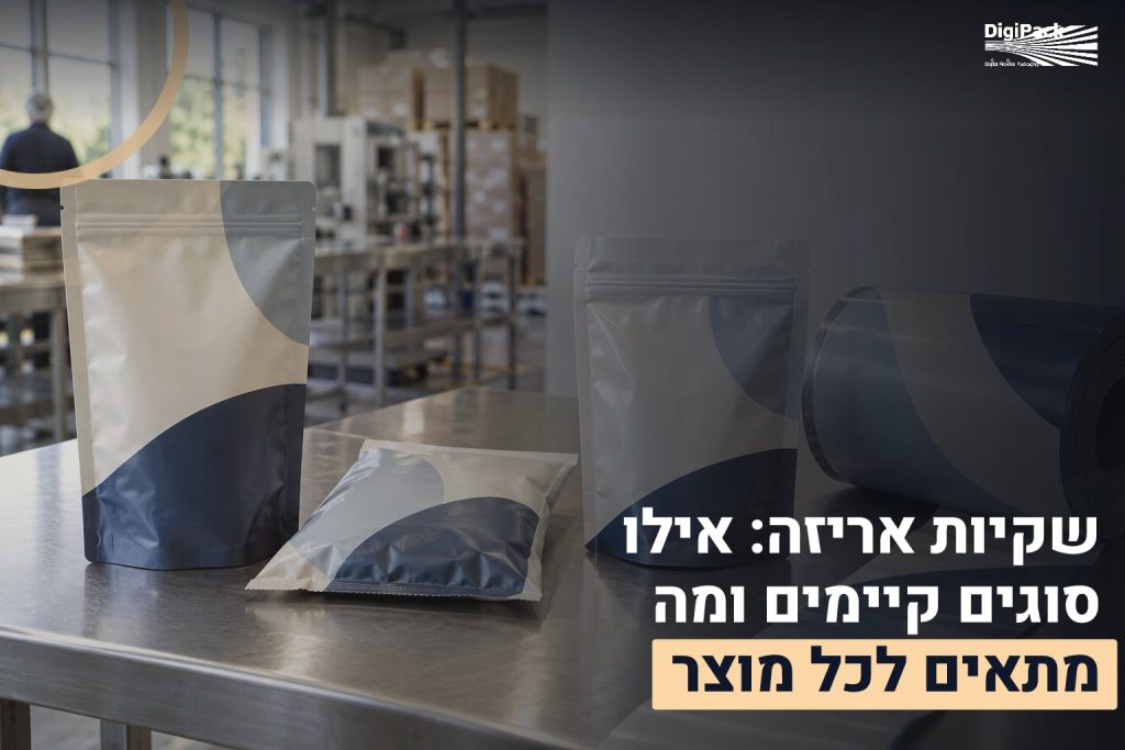 סוגי שקיות אריזה