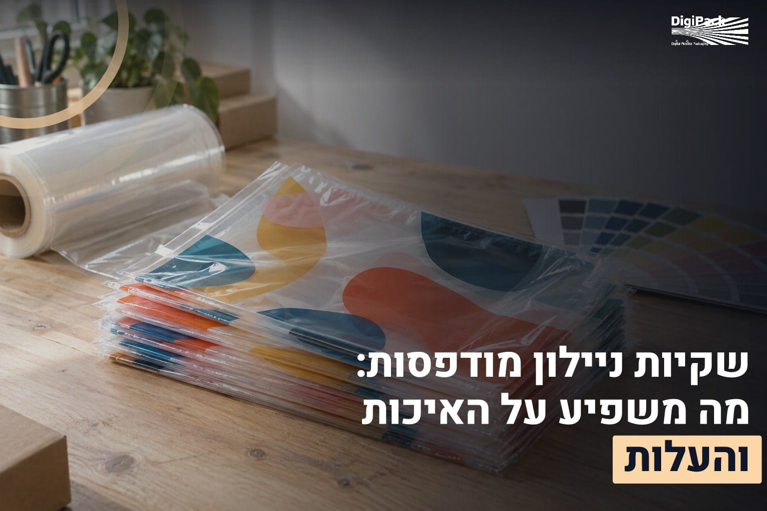שקיות ניילון מודפסות